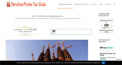 Desktop Screenshot of barcelonaprivatetourguide.com
