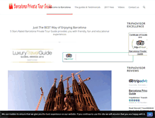 Tablet Screenshot of barcelonaprivatetourguide.com